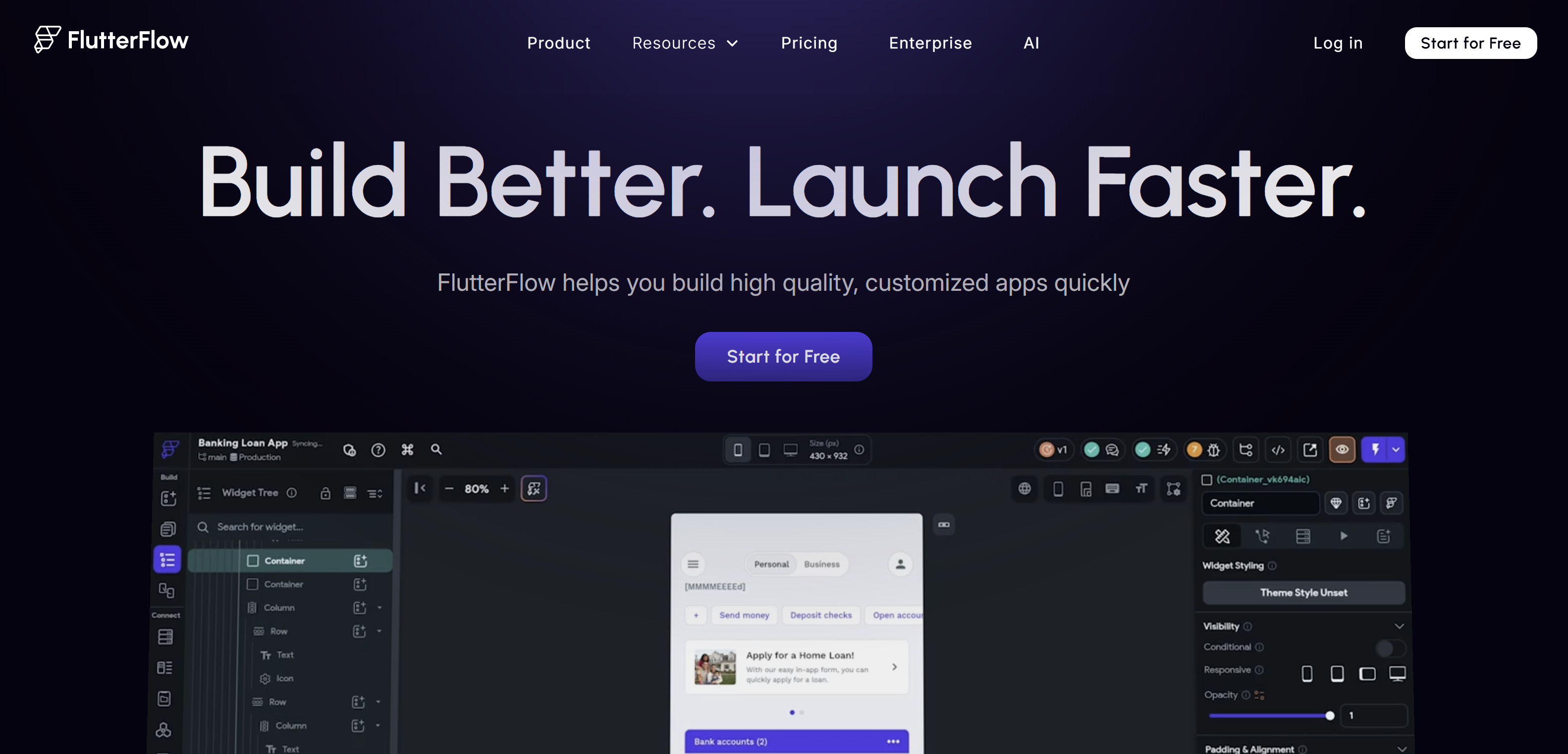 Flutter Flow