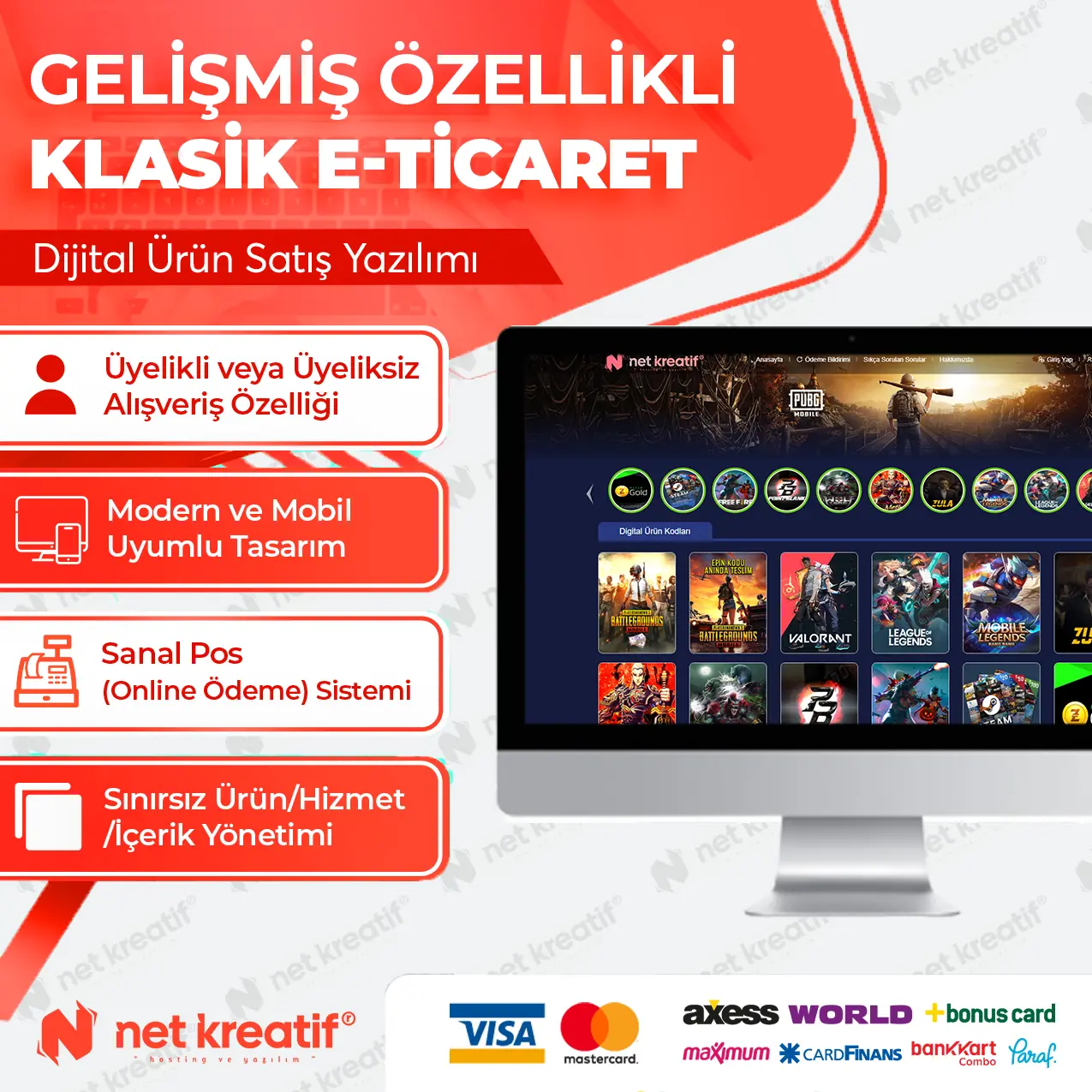 E-Pin/Dijital Ürün Scripti